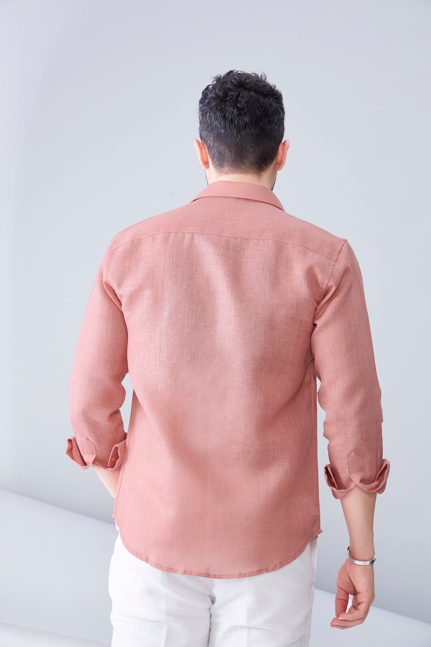 ORGANIC LINEN RUST