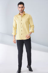 ITALIAN SATIN- YELLOW (FULL SLEEVE)