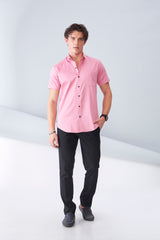 ITALIAN  SATIN- PINK (HALF SLEEVE)