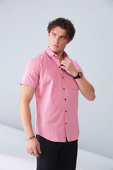 ITALIAN  SATIN- PINK (HALF SLEEVE)