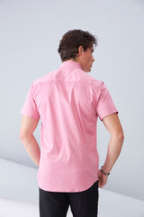 ITALIAN  SATIN- PINK (HALF SLEEVE)