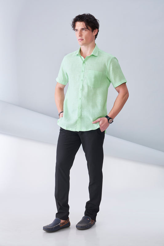 EUROPEAN LINEN MINT GREEN (HS)