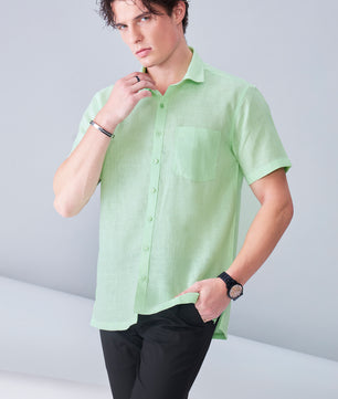 EUROPEAN LINEN MINT GREEN (HS)