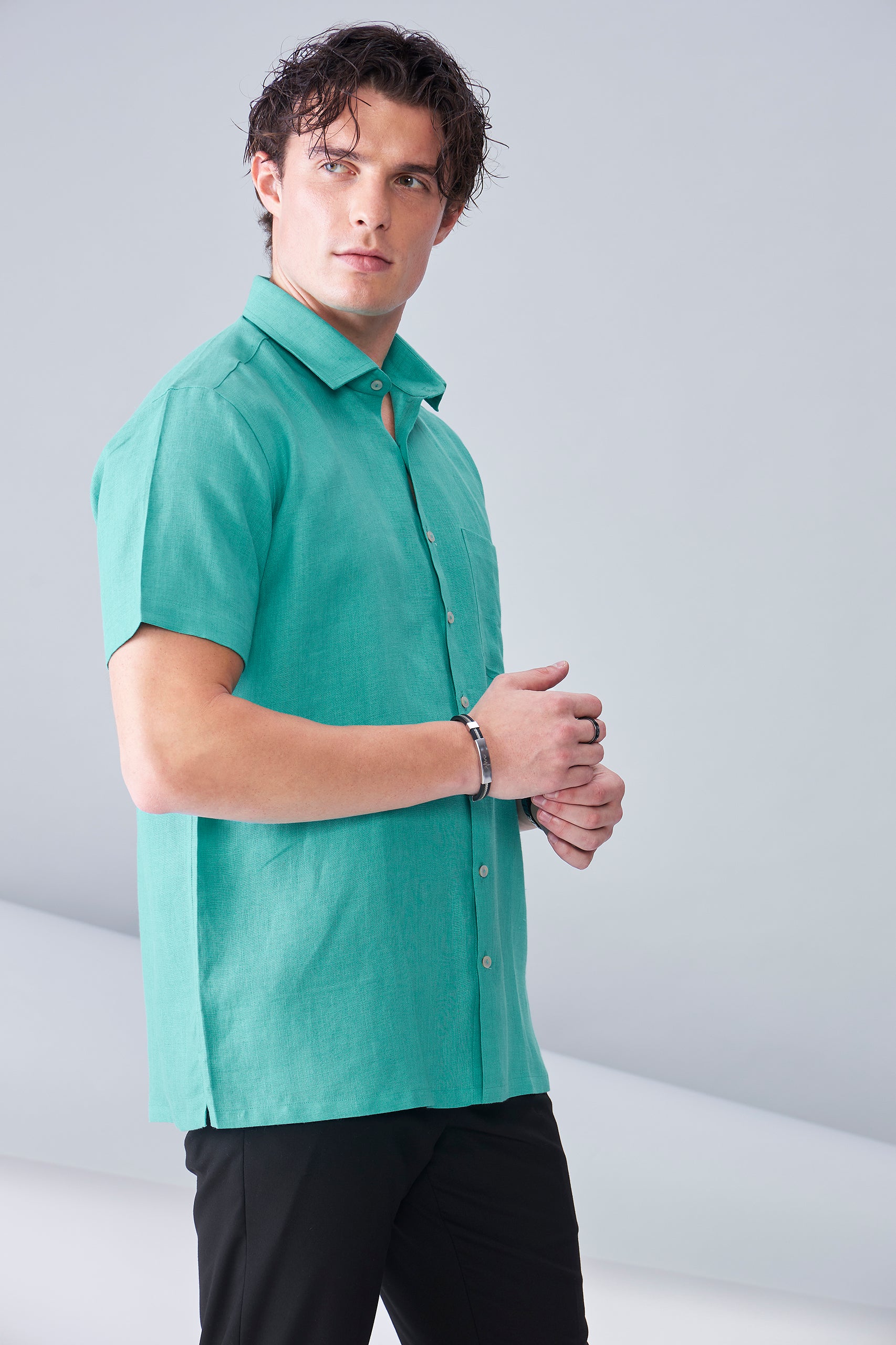 EUROPEAN LINEN  GREEN (HS)