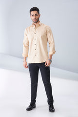 ITALIAN SATIN- BEIGE (FULL SLEEVE)