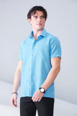 EUROPEAN LINEN SKY BLUE (HS)
