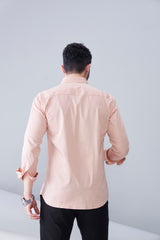 ITALIAN SATIN- PEACH (FULL SLEEVE)