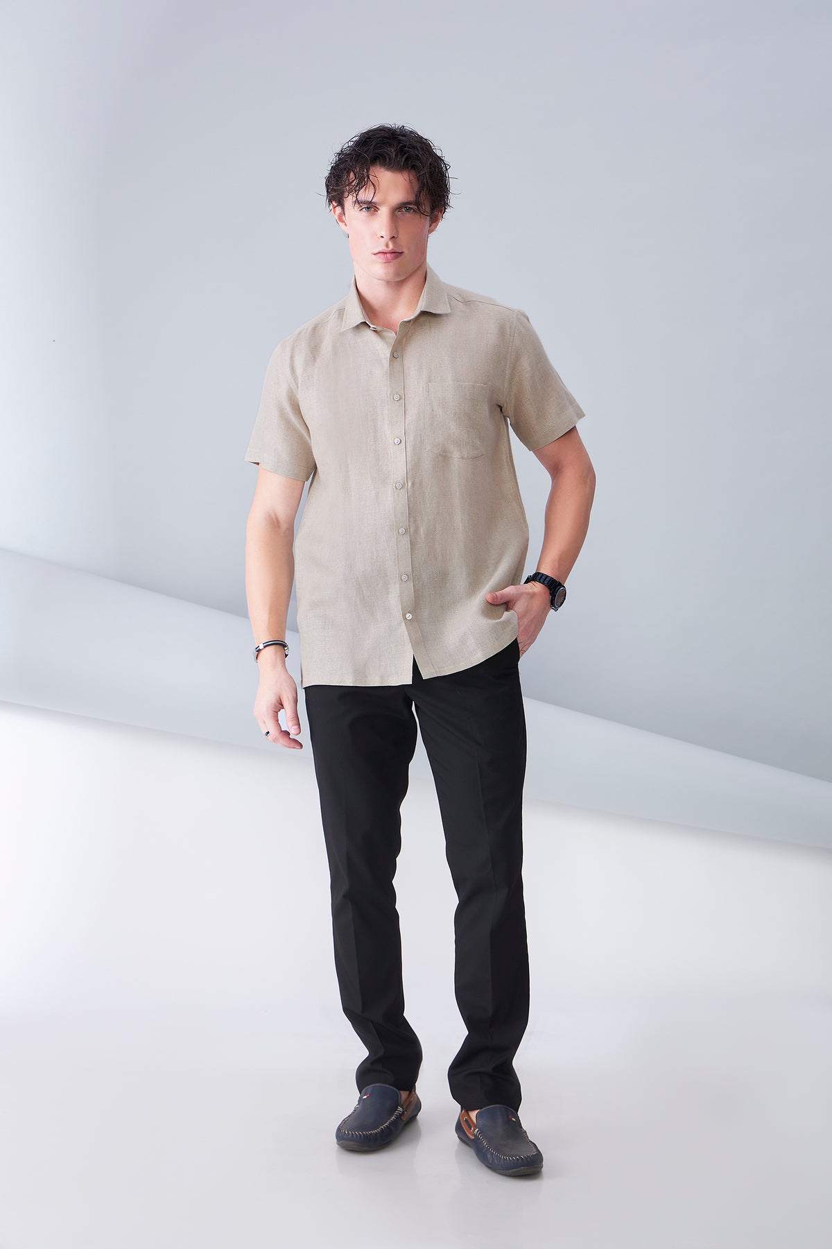 EUROPEAN LINEN LIGHT GRAY (HS)