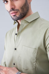 ITALIAN SATIN- GREEN (FULL SLEEVE)