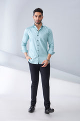 ITALIAN SATIN BLUE (FULL SLEEVE)