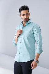 ITALIAN SATIN BLUE (FULL SLEEVE)