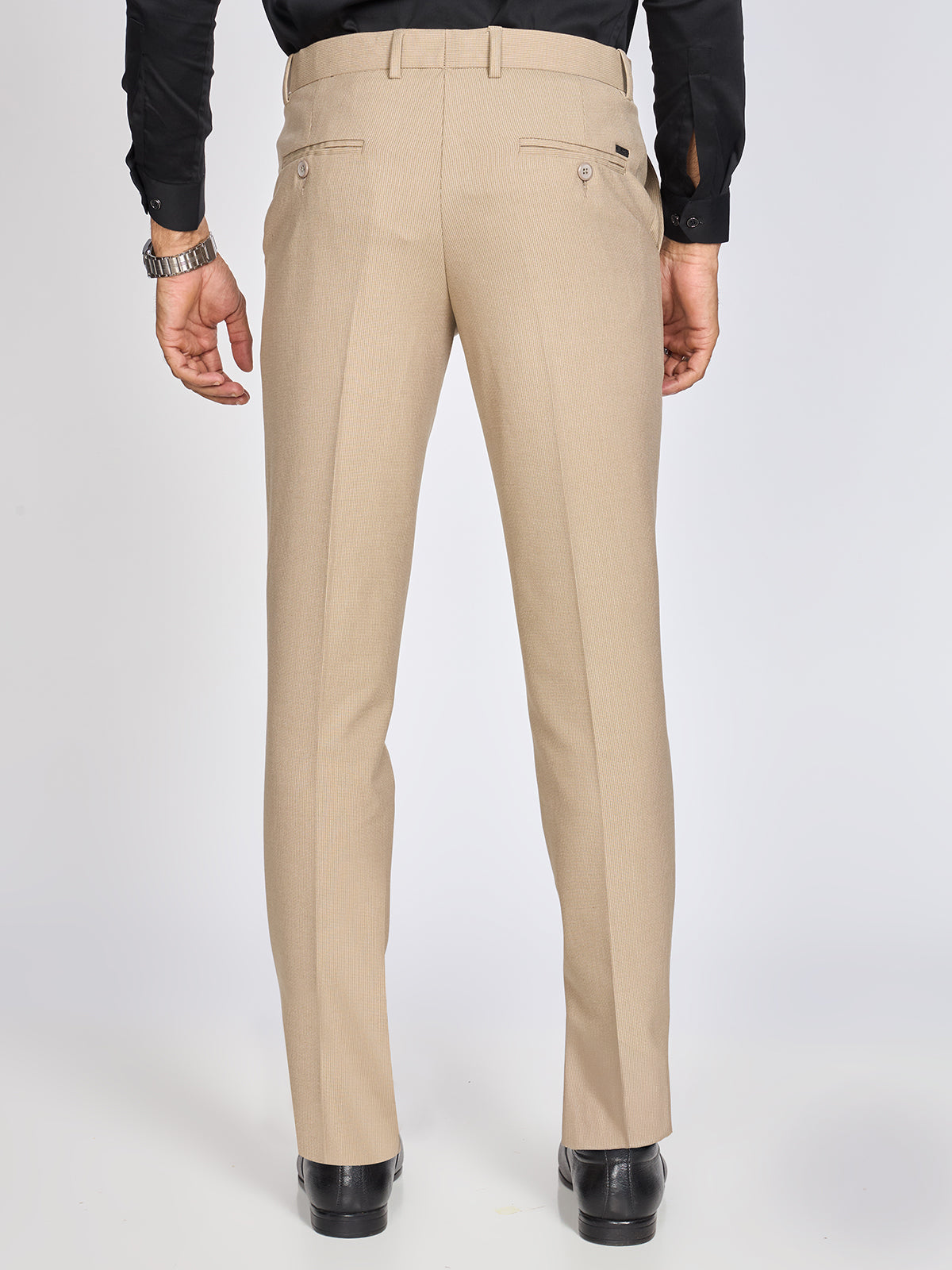 Strip 4 Way Stretch Pant-Khakhi