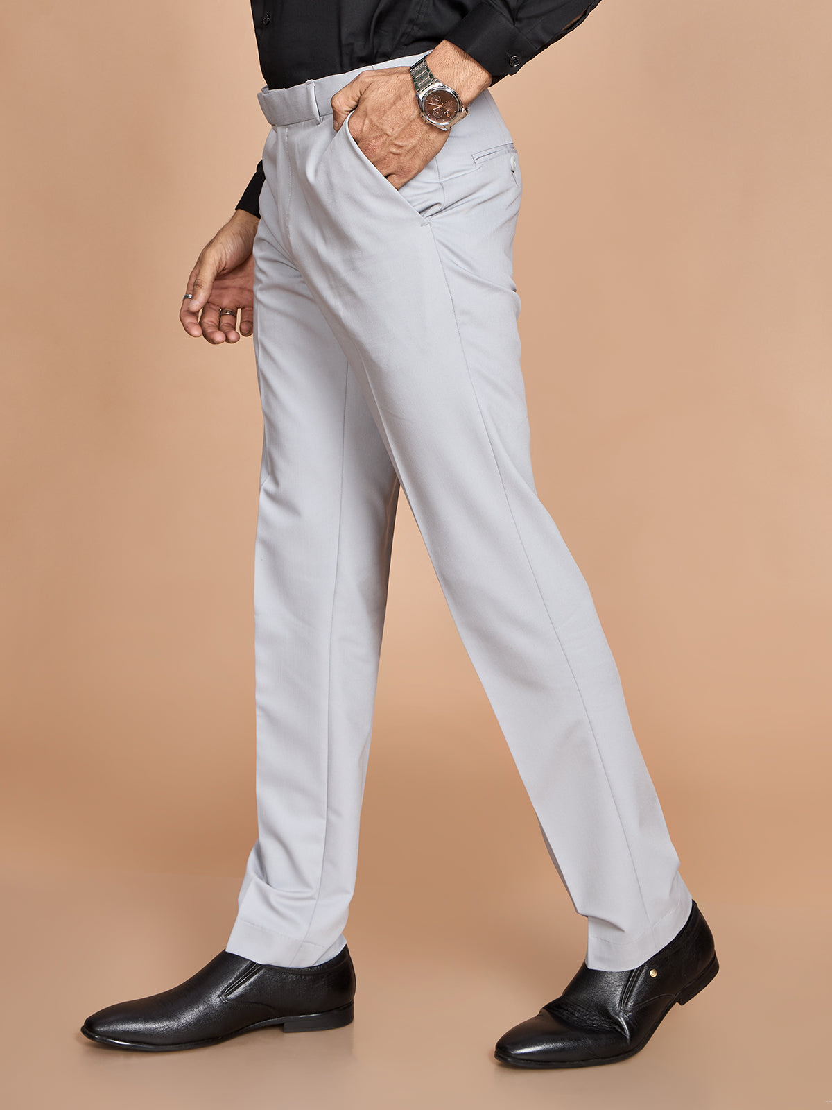 Sam  4 Way Pant-Ice Grey