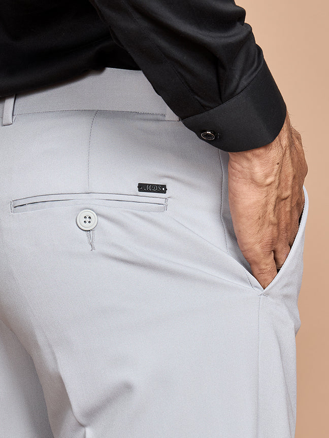 Sam  4 Way Pant-Ice Grey