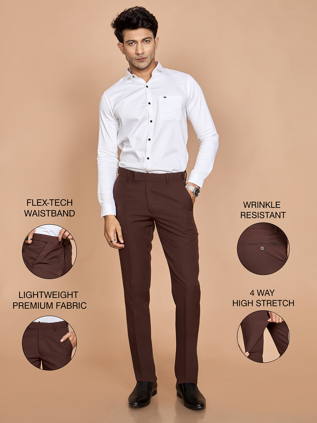Maple 4 Way Pant-Brown